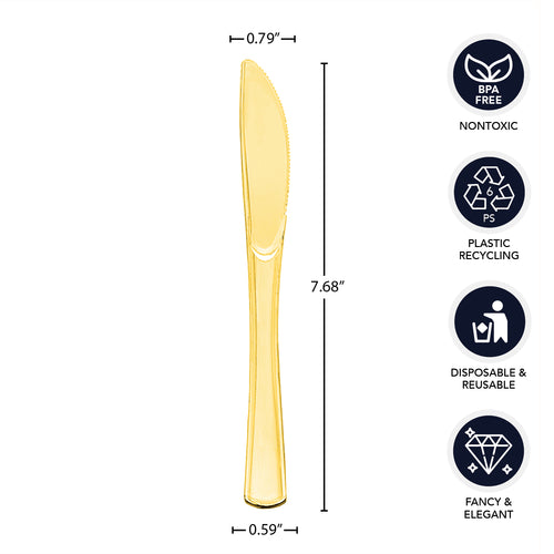 Gold Knives 50ct
