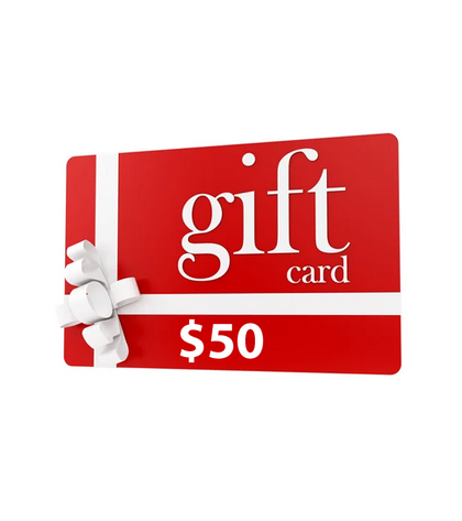 $50 Gift Card- Service fee will be added