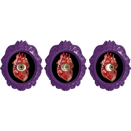 Dark Academia Heart Hanging Lenticular