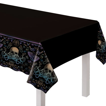 Dark Academia Plastic Table Cover