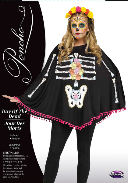 Day of the Dead Poncho
