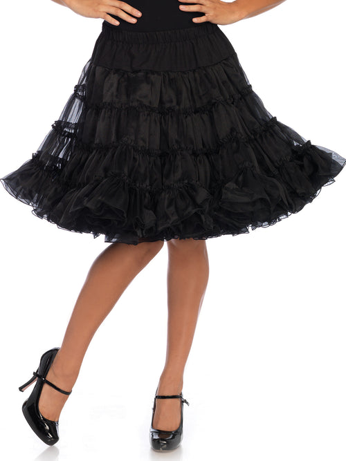 Deluxe Crinoline Petticoat | Black