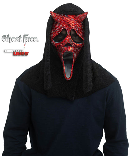 Devil Face Bling Mask