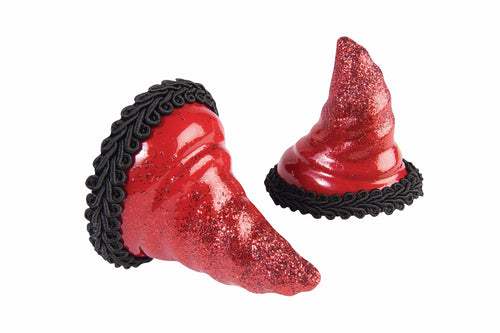 Devil Horn Barrettes