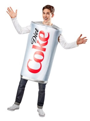 Diet Coke Can Adult Costume