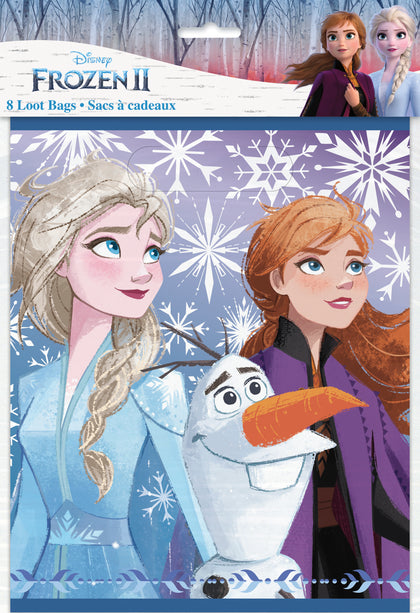 Disney Frozen 2 Loot Bags  8ct