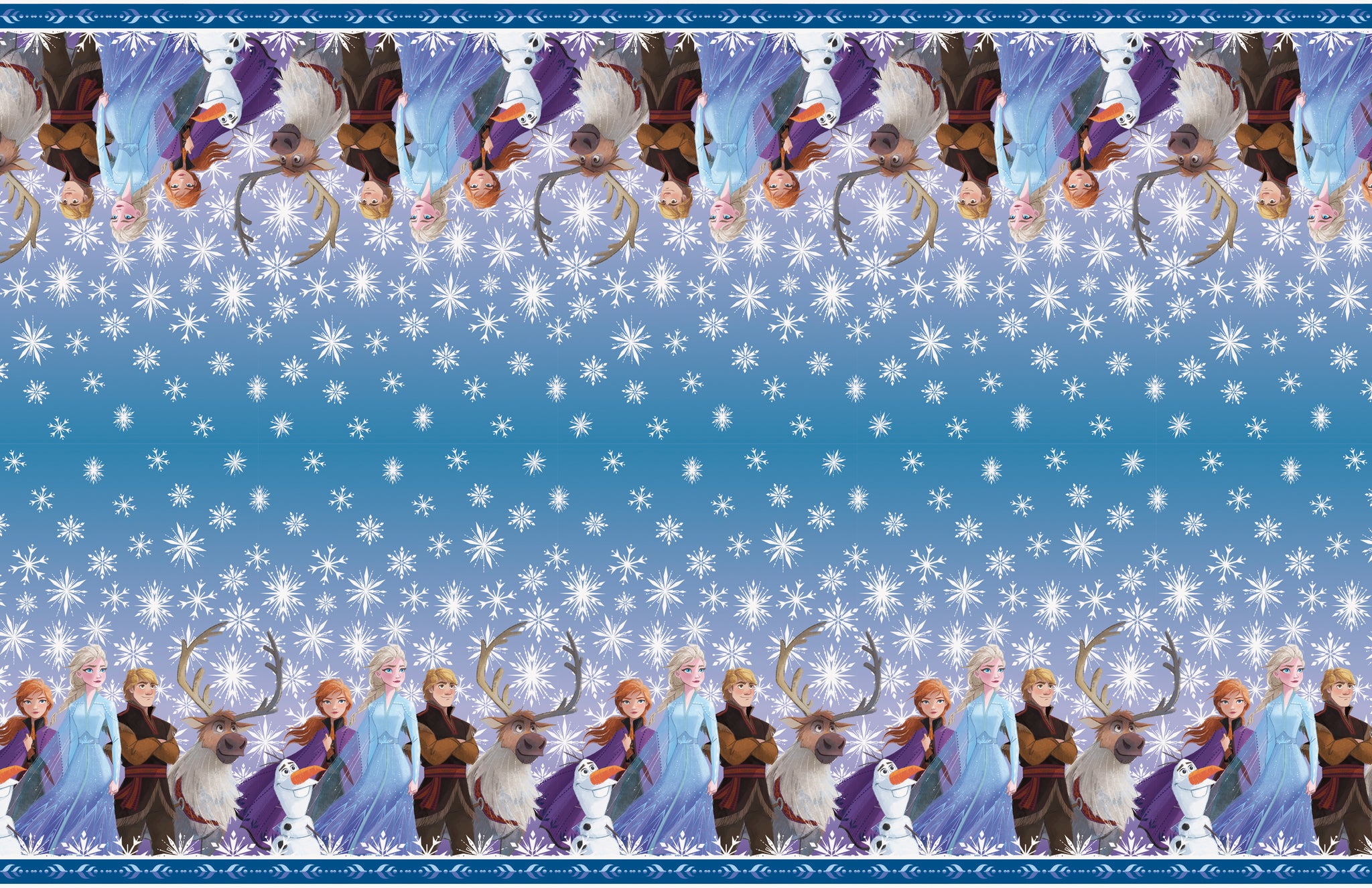 Disney Frozen 2 Rectangular Plastic Table Cover  54