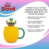 Disney Lilo & Stitch Pineapple 3D Sculpted Ceramic Mug With Lid