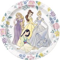 Disney Princess Round 9" Dinner Plates  8ct