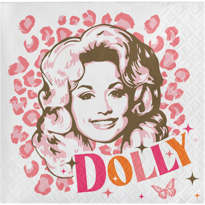 Dolly Forever Beverage Napkins 16ct