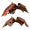Double Shoulder Pauldron with Fur | Brown
