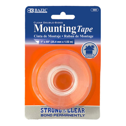 Double Sided Clear Mounting Tape 1