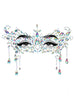 Masquerade adhesive face jewels sticker | Clear