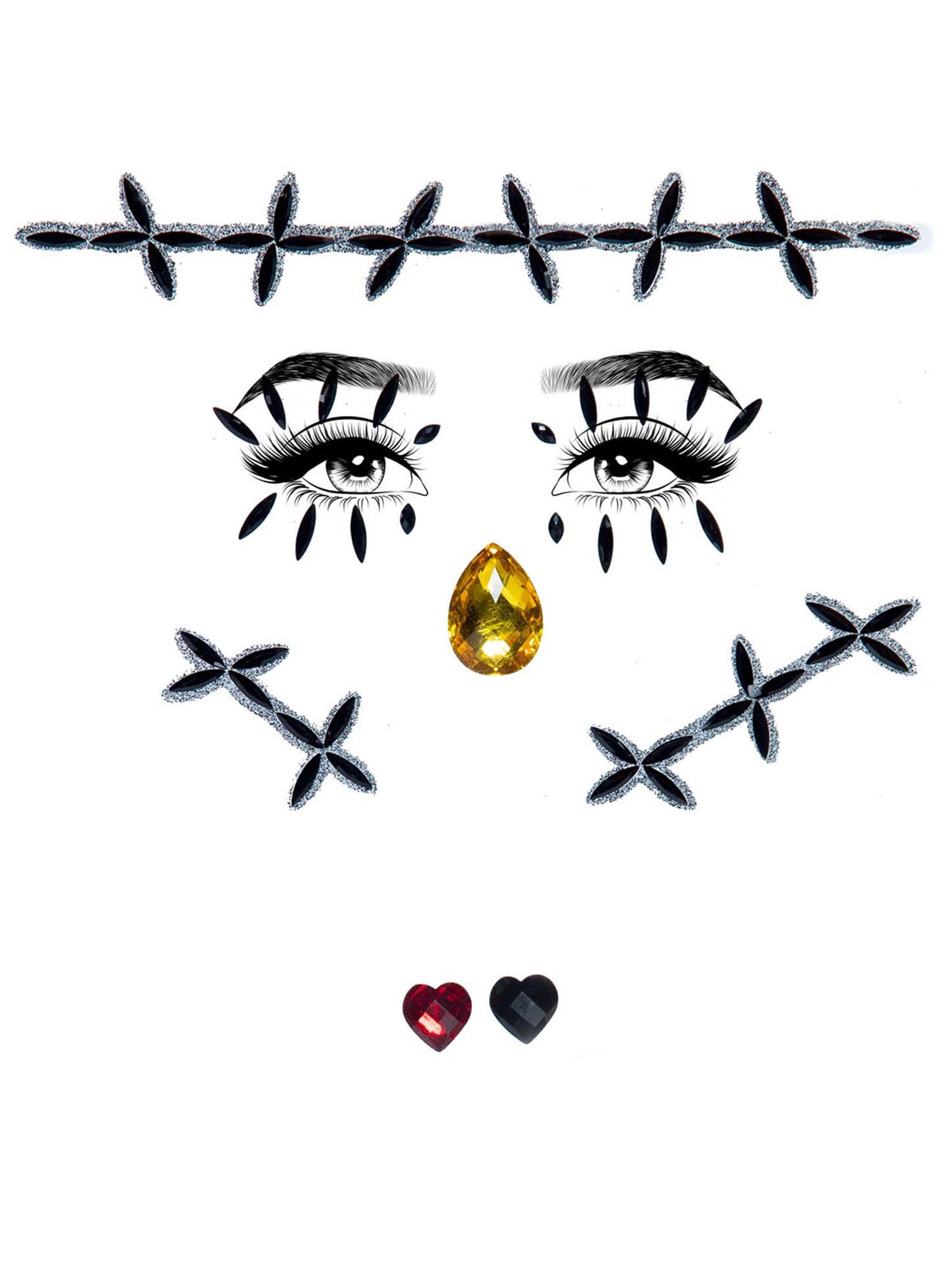 Stitch Face Jewels