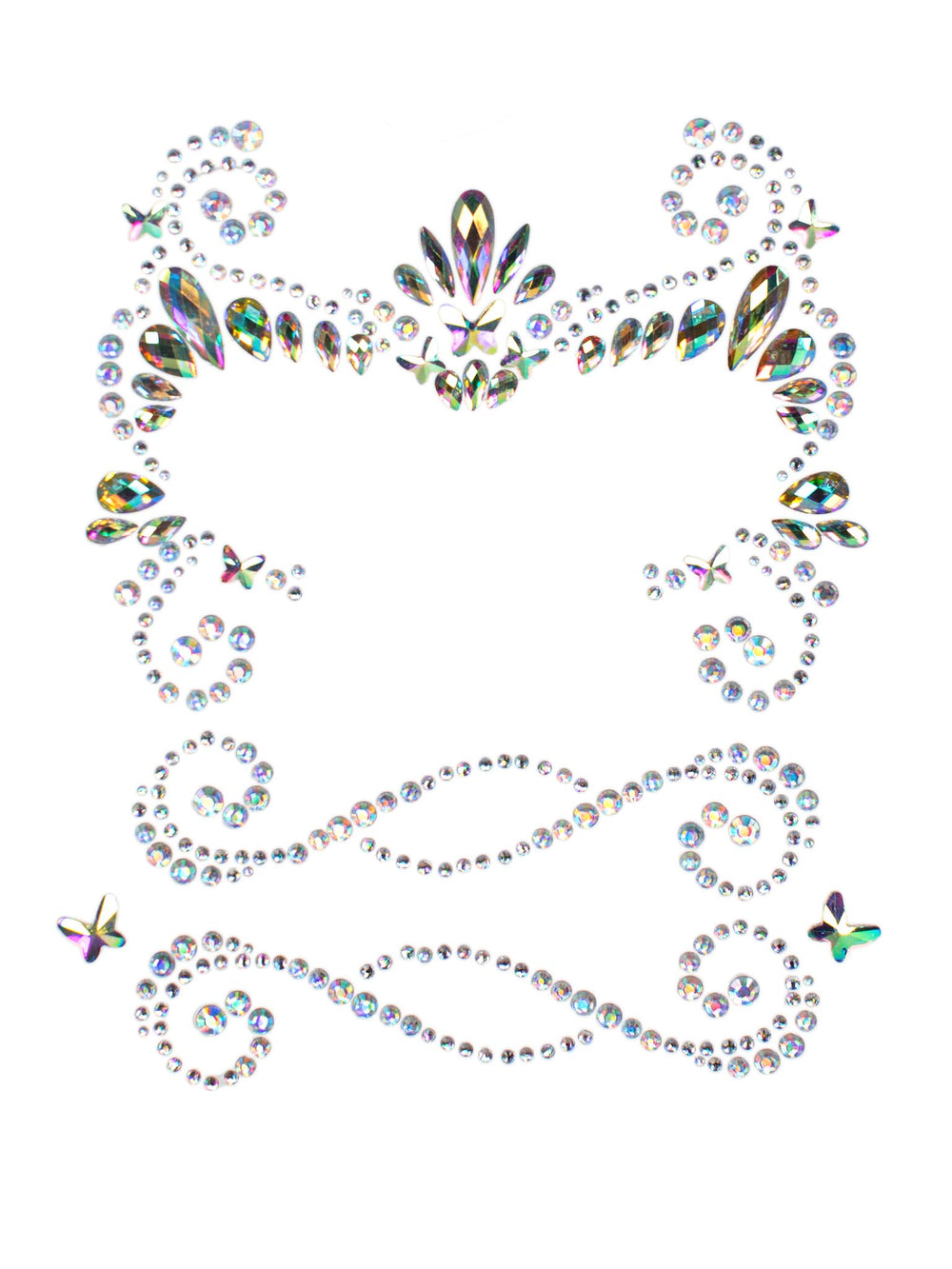 Pixie adhesive face jewels sticker