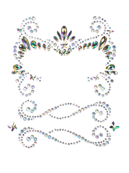 Pixie adhesive face jewels sticker