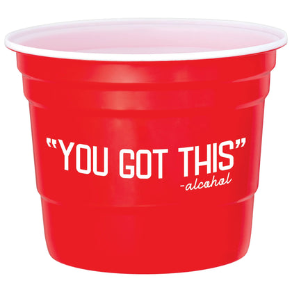 Edgy Grad Party Cup Ice Bucket