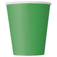 Emerald Green Paper Cups 20ct | Solids