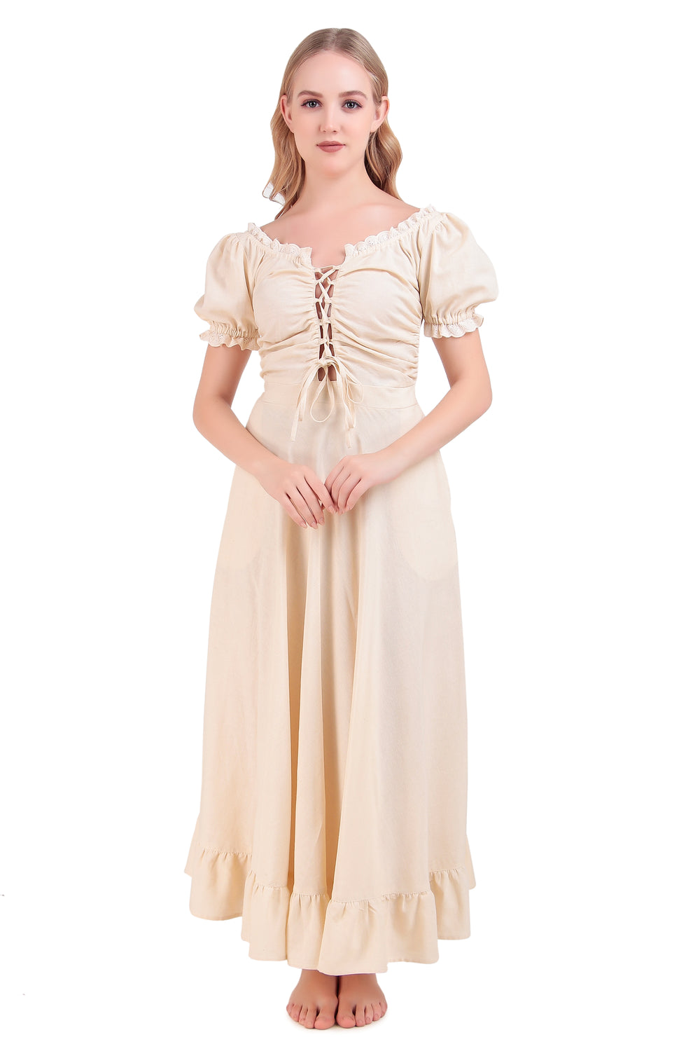 Ethereal Charm Dress | Ivory