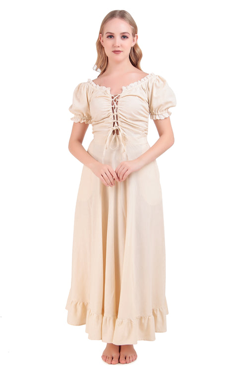 Ethereal Charm Dress | Ivory