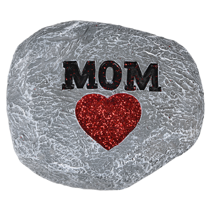 Mom Rock w/ Heart