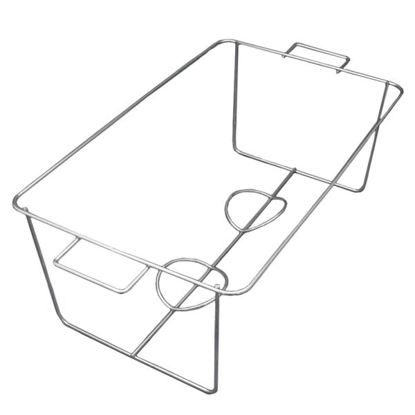Metal wire basket on a white background