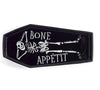 FUNNY BONES COFFIN SHAPE DISH