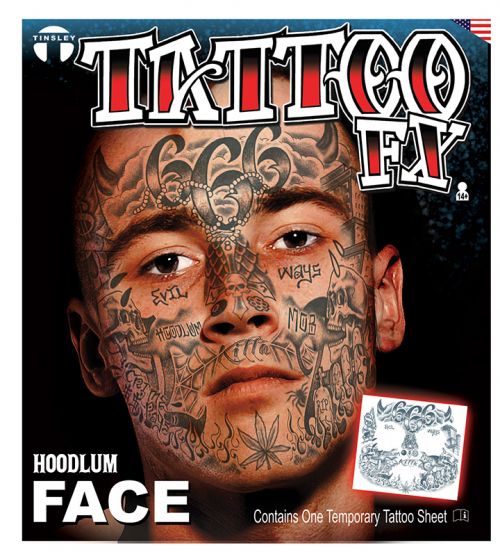 Face Tattoo Kit Hoodlum