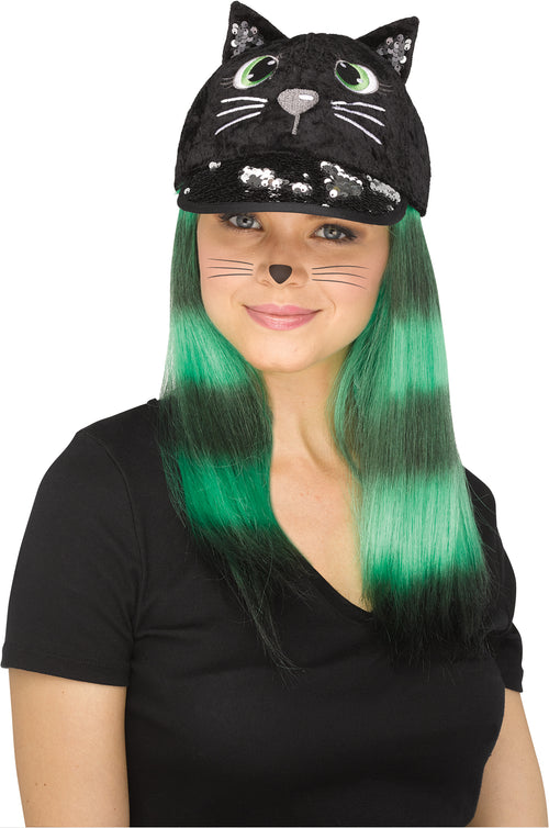 Fantasy B-Ball Hat | Black Cat