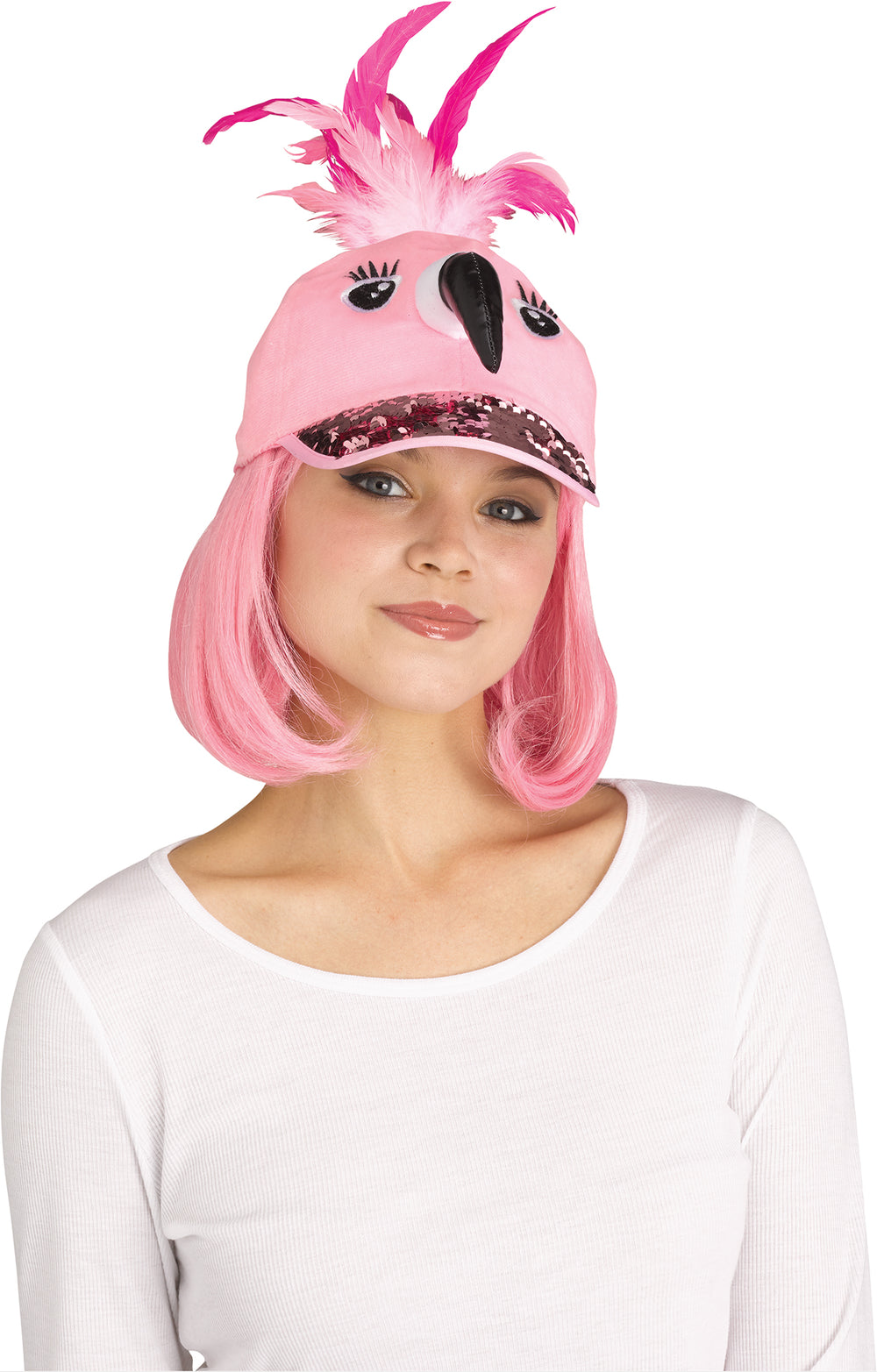 Fantasy B-Ball Hat | Flamingo
