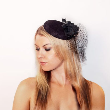 Fascinator Black