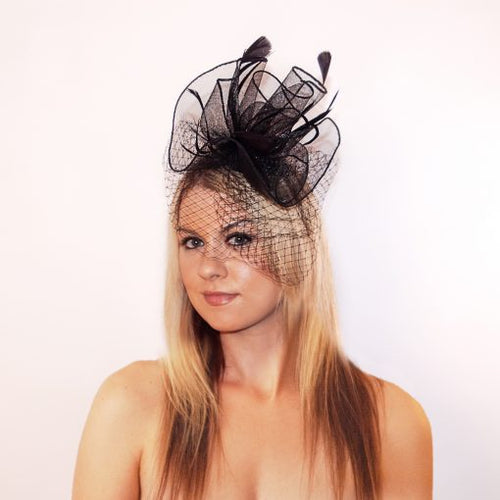 Fascinator Black