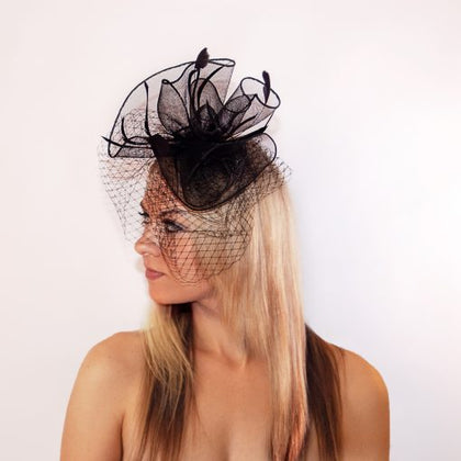 Fascinator Black