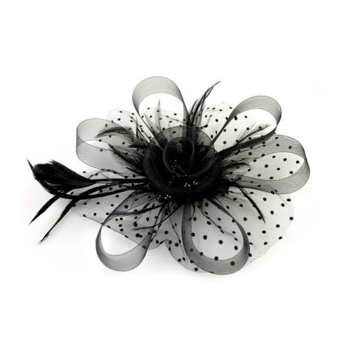 Fascinator Clip Rose