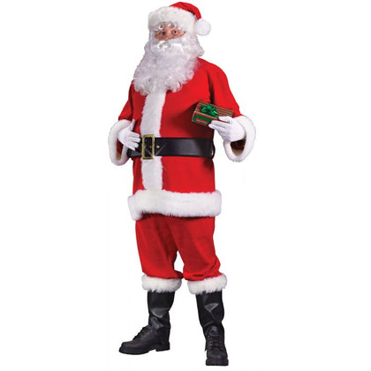 Flannel Santa Suit - Adult