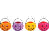 Flocked Mini Treat Pumpkin - 4 Pack