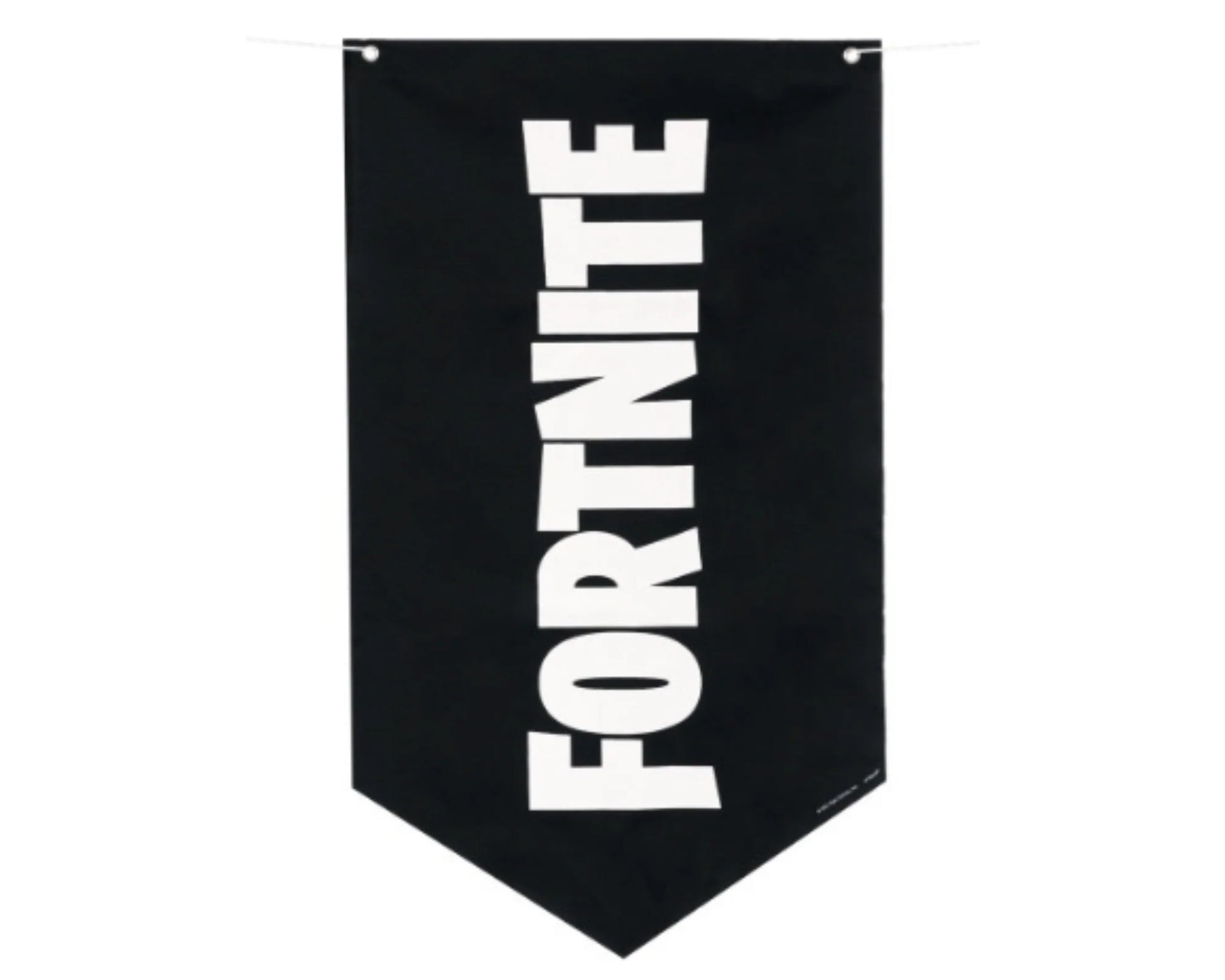 Fortnite Fabric Pennant Banner 12" x 20.5" 1pc