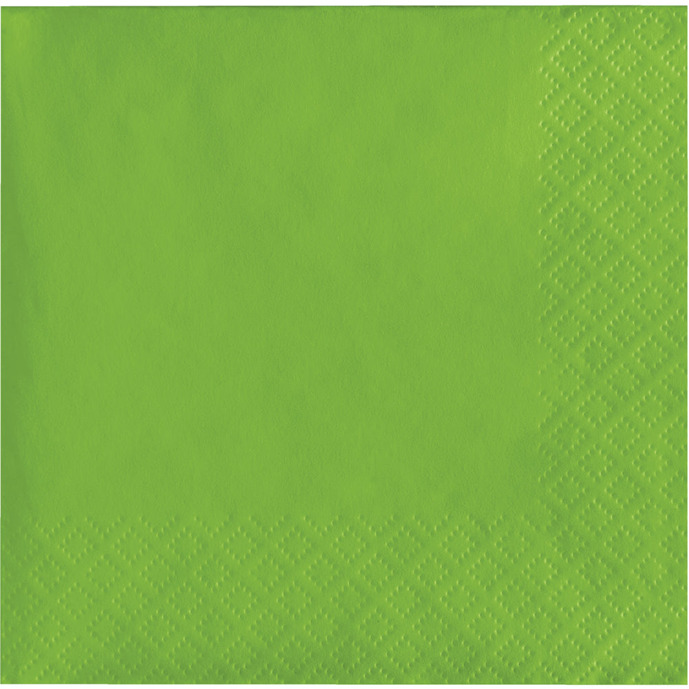 Fresh Lime Beverage Napkins 50ct | Solids