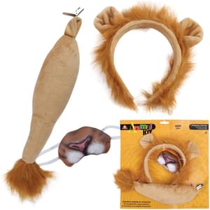 ANIMAL KIT LION (EARS, TAIL, NOSE)
