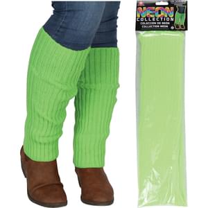 NEON GREEN LEG WARMERS