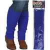 NEON BLUE LEG WARMERS