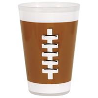 Game Face Football Reusable 16oz Plastic Cup  6ct