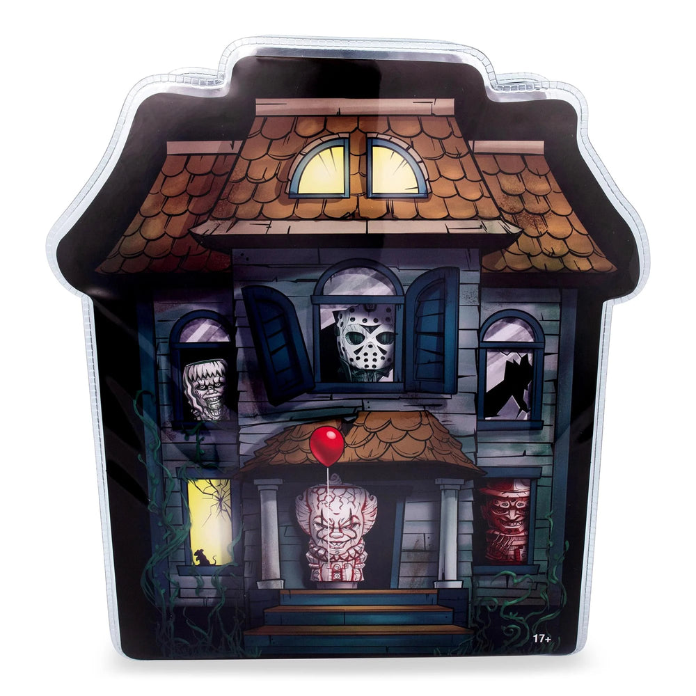 Geeki Tikis Horror Mini Muglets 4-Pack | Regan, Jason, Pennywise, Freddy