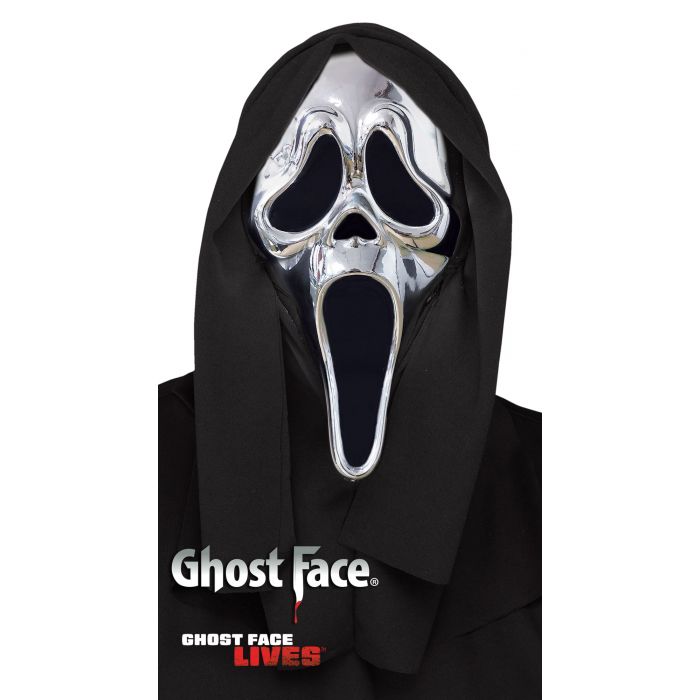 Ghost Face® Chrome Mask