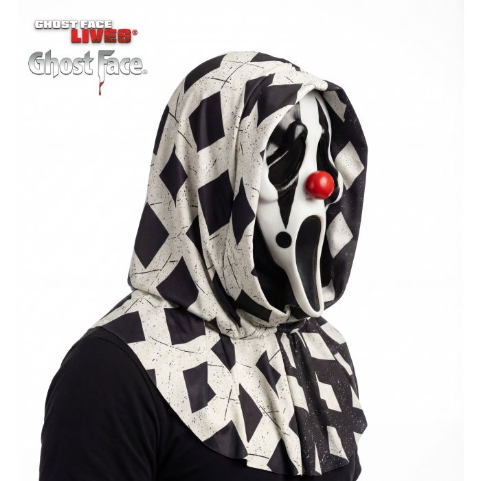 Ghost Face® Clown Mask