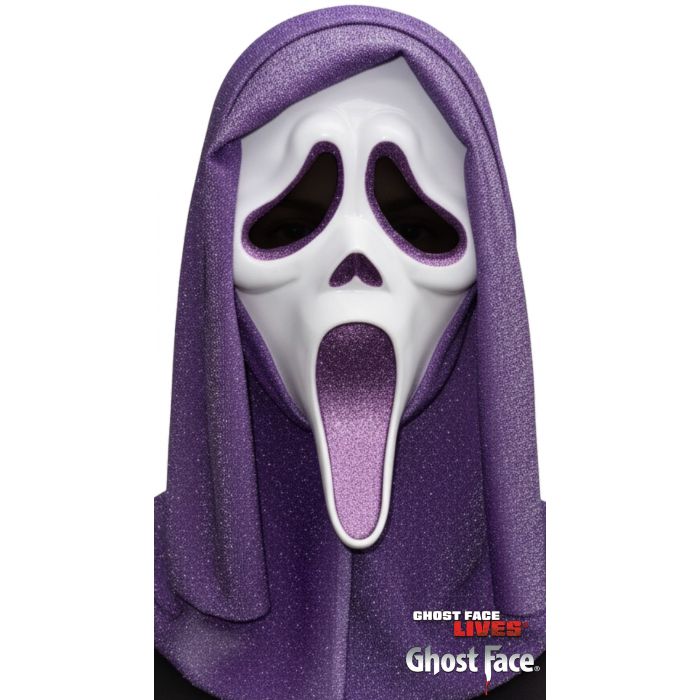 Ghost Face® Glitter Mask | Lavender Purple
