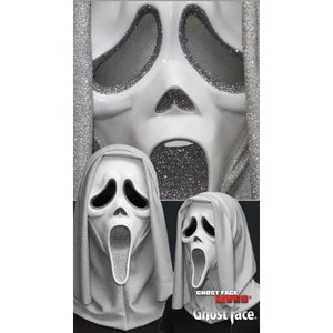 Ghost Face® Glitter Mask | Silver