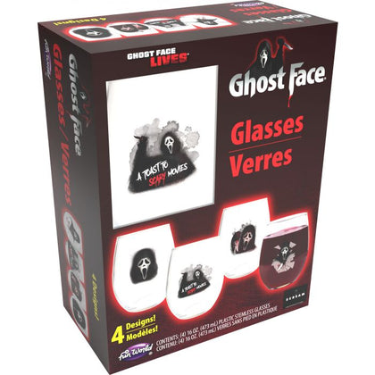 Ghost Face® Wine Tumbler 4ct