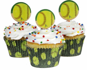 Girl’s Fastpitch – Softball Party Picks 24ct