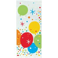 Glitzy Birthday Cellophane Bags  20ct